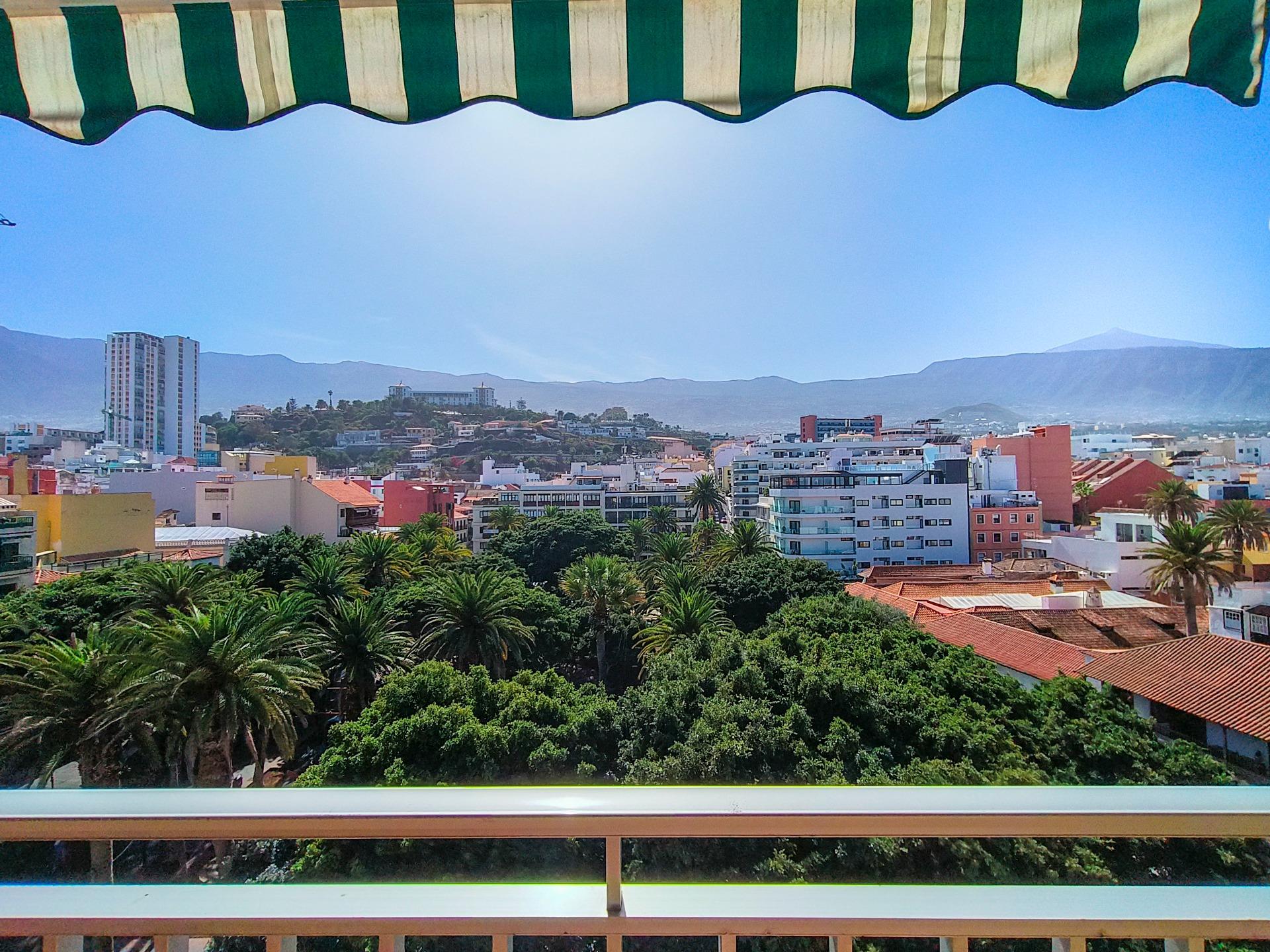 Estudio luminoso con terraza y vistas al Teide · Puerto de la Cruz - 1