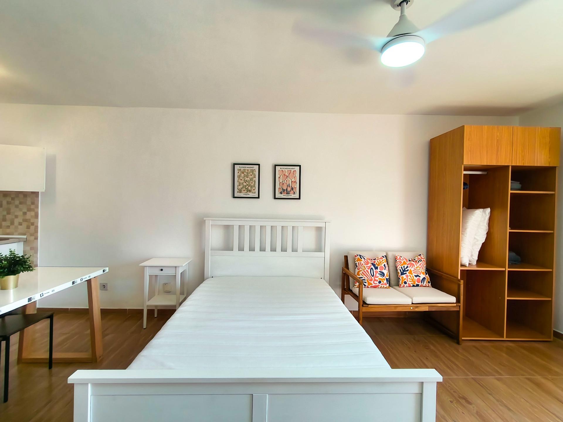 Estudio luminoso con terraza y vistas al Teide · Puerto de la Cruz - 2